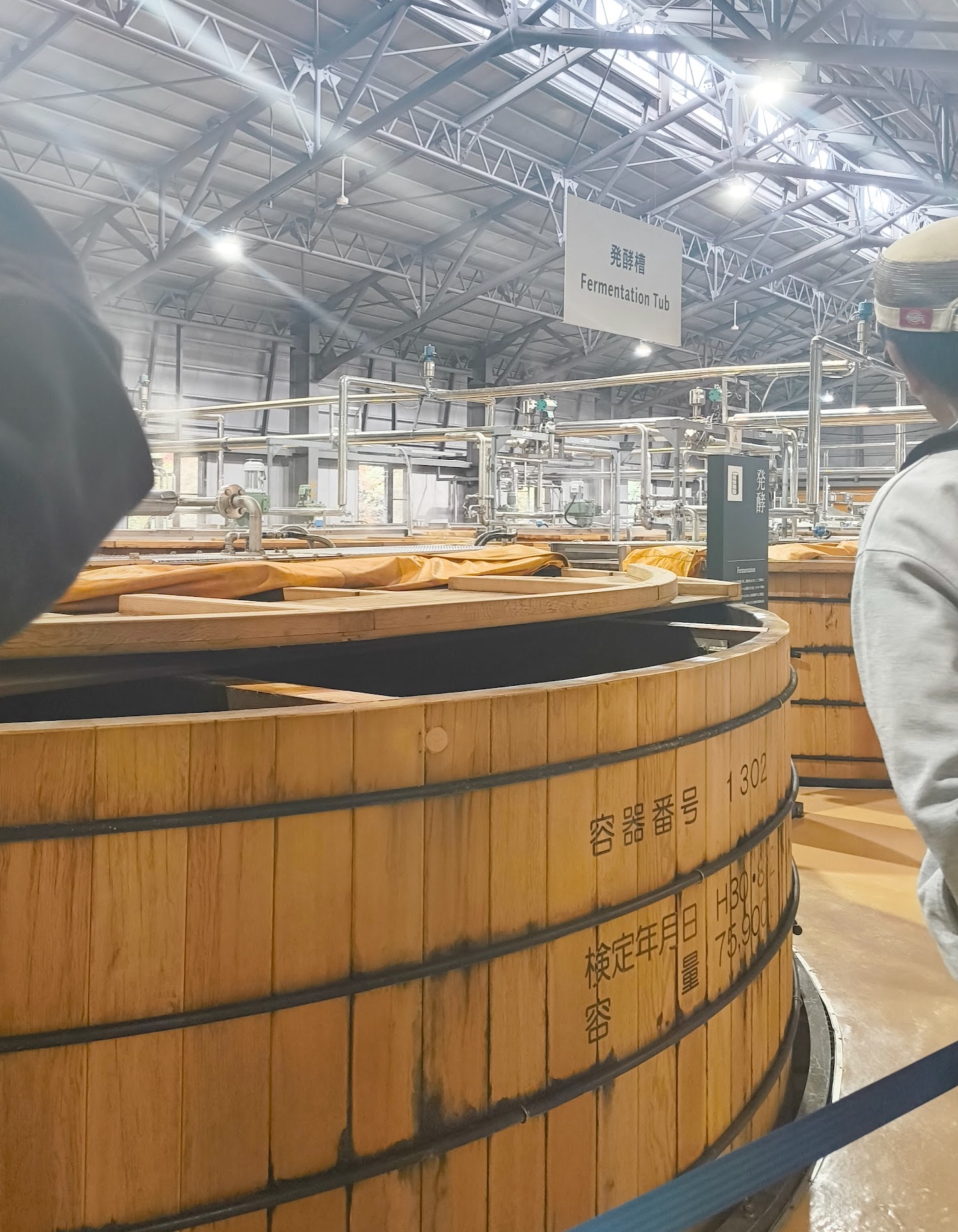 木桶の発酵槽